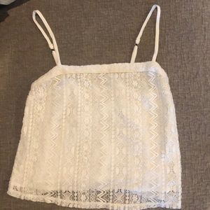 Hollister Lace crop top